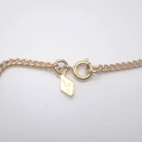 Sarah Coventry Gold Plated Chain Necklace Lobster Clasp 23" Length - Picture 5 of 6